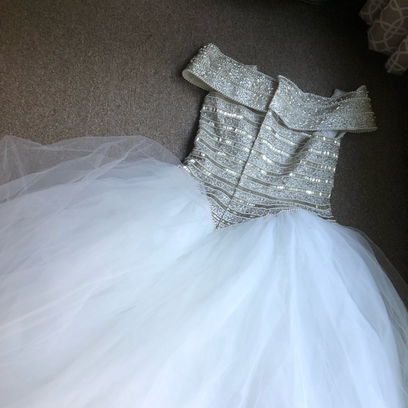 BEADED BALL GOWN - Picture 4 of 9